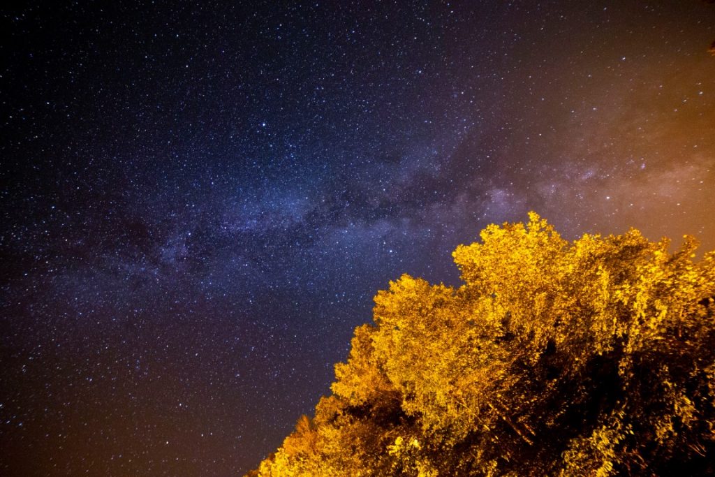 La Vía Láctea fotografiada desde Kentucky, Estados Unidos