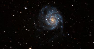 Imagen de la Galaxia Espiral M101