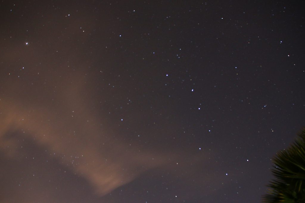 La constelación de la Osa Mayor fotografiada desde Arenys de Munt, Barcelona