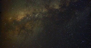 La Vía Láctea fotografiada desde Washington, Estados Unidos