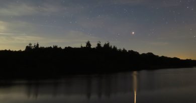 Marte fotografiado desde North Wiltshire, Inglaterra