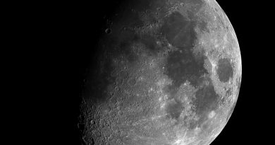 Imagen de la Luna tomada desde Ciudad Real, España