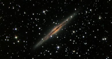 Imagen de la galaxia espiral NGC 891 (12-septiembre)