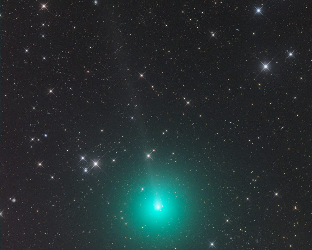 Imagen del Cometa 46P/Wirtanen tomada el 9 de noviembre