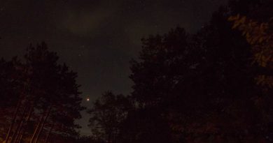 Fotografía de Marte tomada desde Míchigan, Estados Unidos