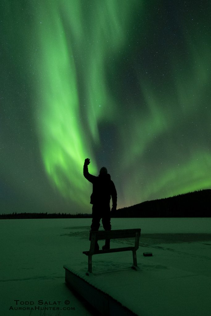 Auroras boreales captadas desde Alaska el 1 de noviembre
