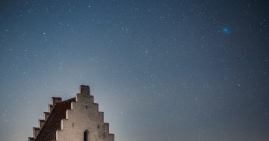 Foto del Cometa 46P/Wirtanen tomada desde Skagen, Dinamarca