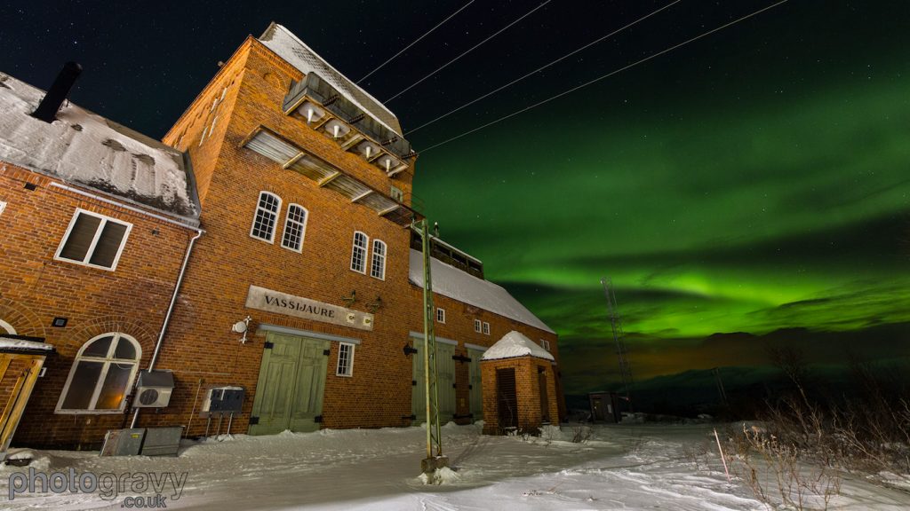 Auroras boreales fotografiadas desde el norte de Suecia