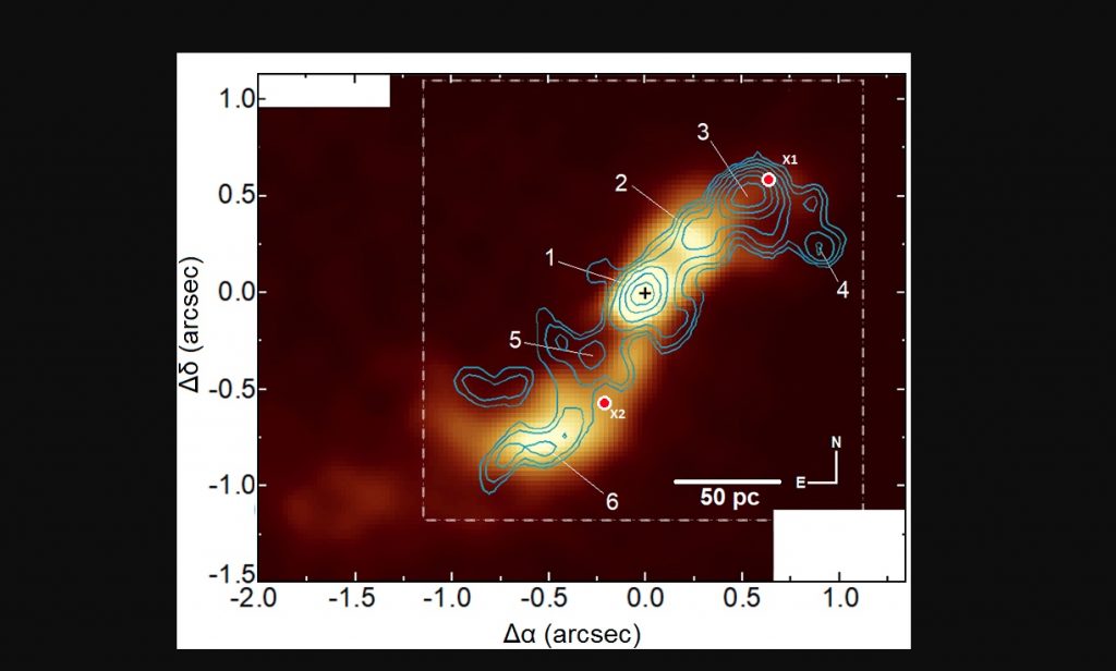 Una galaxia tenue que eclipsa a las demás