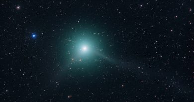 Imagen del Cometa C/2018 Y1 (Iwamoto)