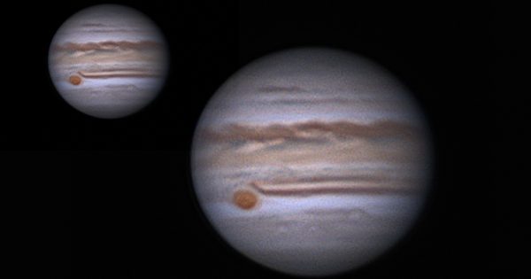 Imágenes de Júpiter tomadas el 17 de marzo de 2019