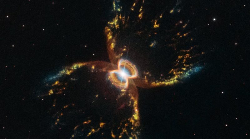 El Hubble obtiene imágenes de la Nebulosa del Cangrejo del Sur