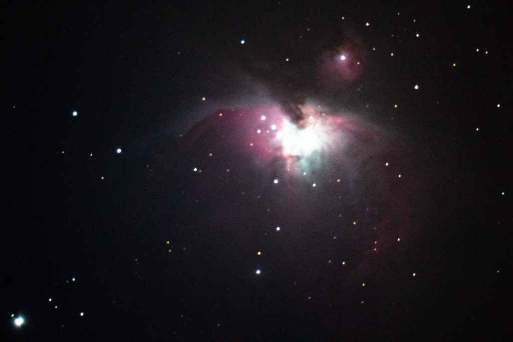 Imagen de la Nebulosa de Orión (M42) tomada el 15 de abril de 2019