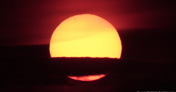 Imagen del Sol tomada desde Irlanda del Norte