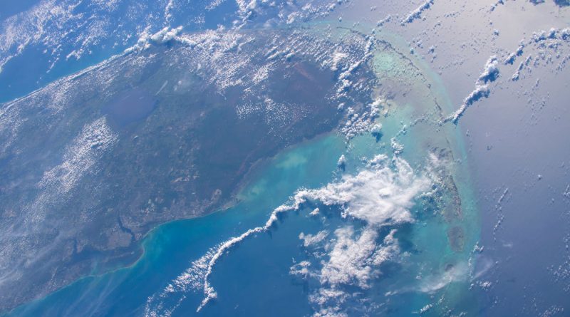 La península de Florida fotografiada desde la ISS