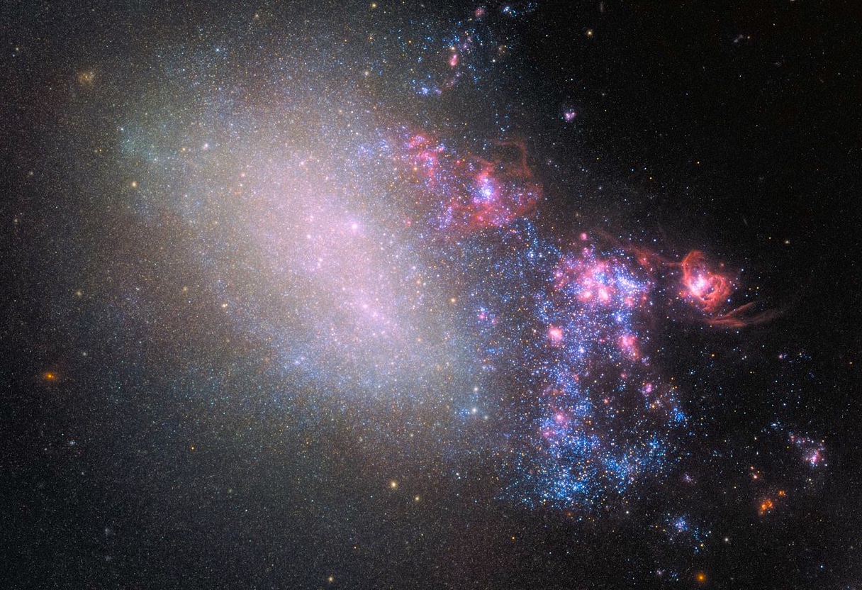 La espectacular destrucción que puede provocar una colisión galáctica