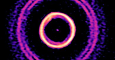 Obtienen imágenes de un exoplaneta migrante en un disco protoplanetario