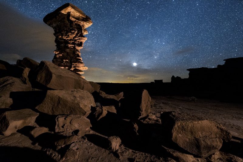 Imagen de Júpiter tomada desde Utah, Estados Unidos