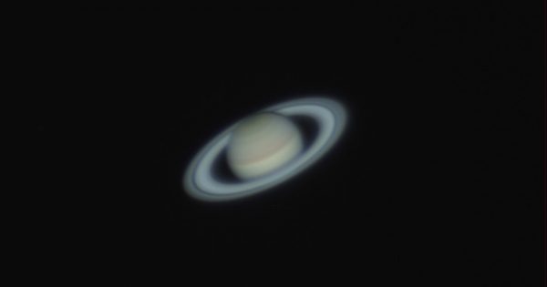 Imagen de Saturno tomada el 26 de julio de 2019