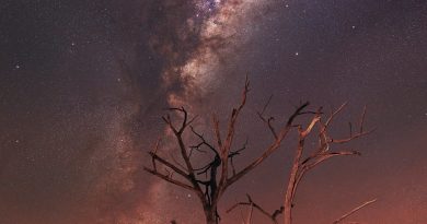 Imagen de la Vía Láctea tomada desde Beverly, Australia