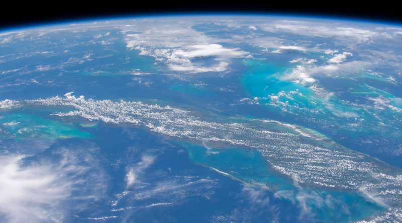 Imagen de Cuba tomada desde la Estación Espacial Internacional