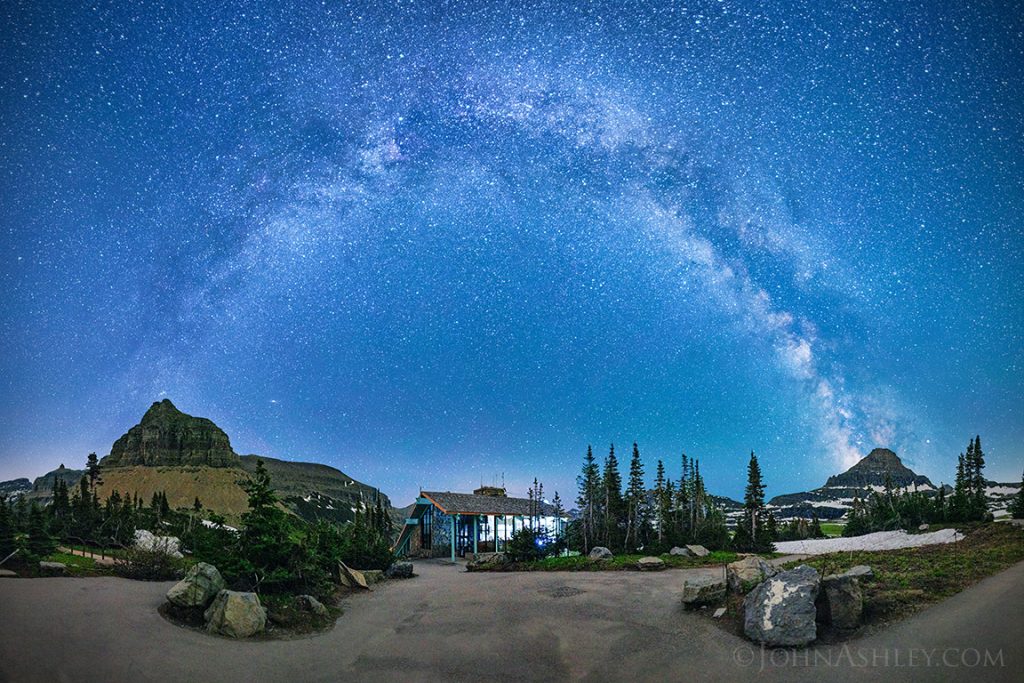 La Vía Láctea fotografiada desde Montana, Estados Unidos