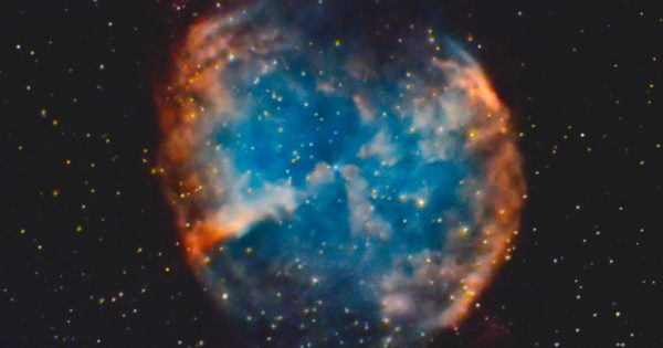 Imagen de la Nebulosa Dumbbell (Messier 27)