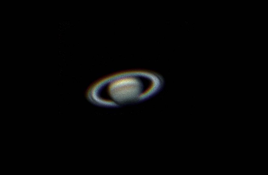 Imagen de Saturno tomada el 25 de julio de 2019