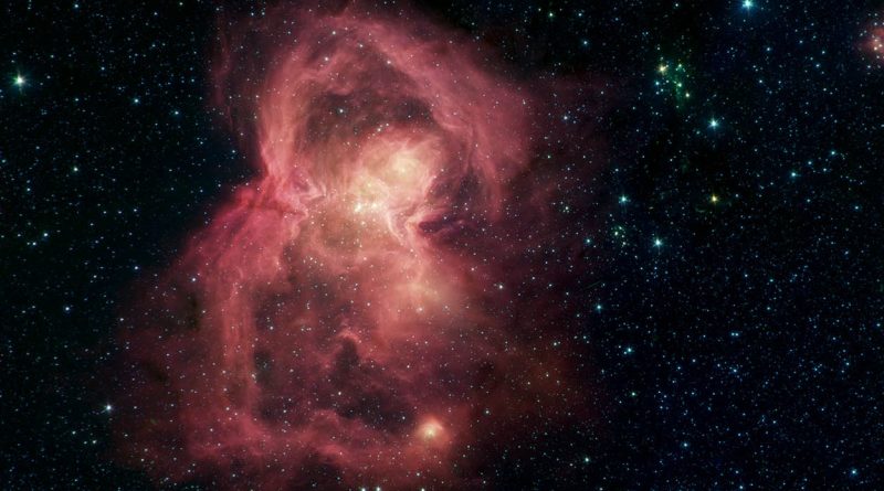 La nebulosa W40: una guardería estelar con forma de Mariposa