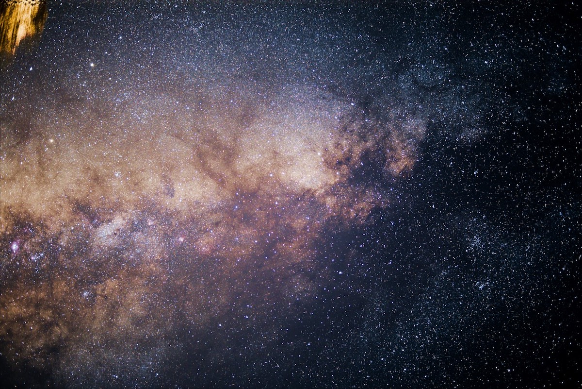 Imagen de la Vía Láctea tomada desde Kentucky, Estados Unidos