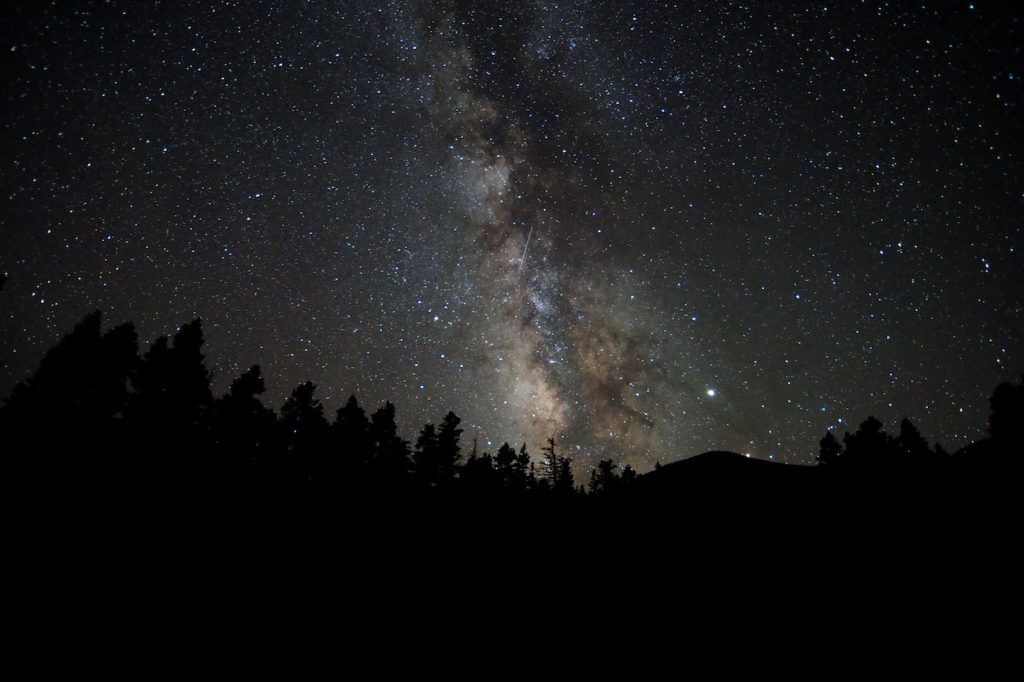 La Vía Láctea fotografiada desde Colorado, Estados Unidos