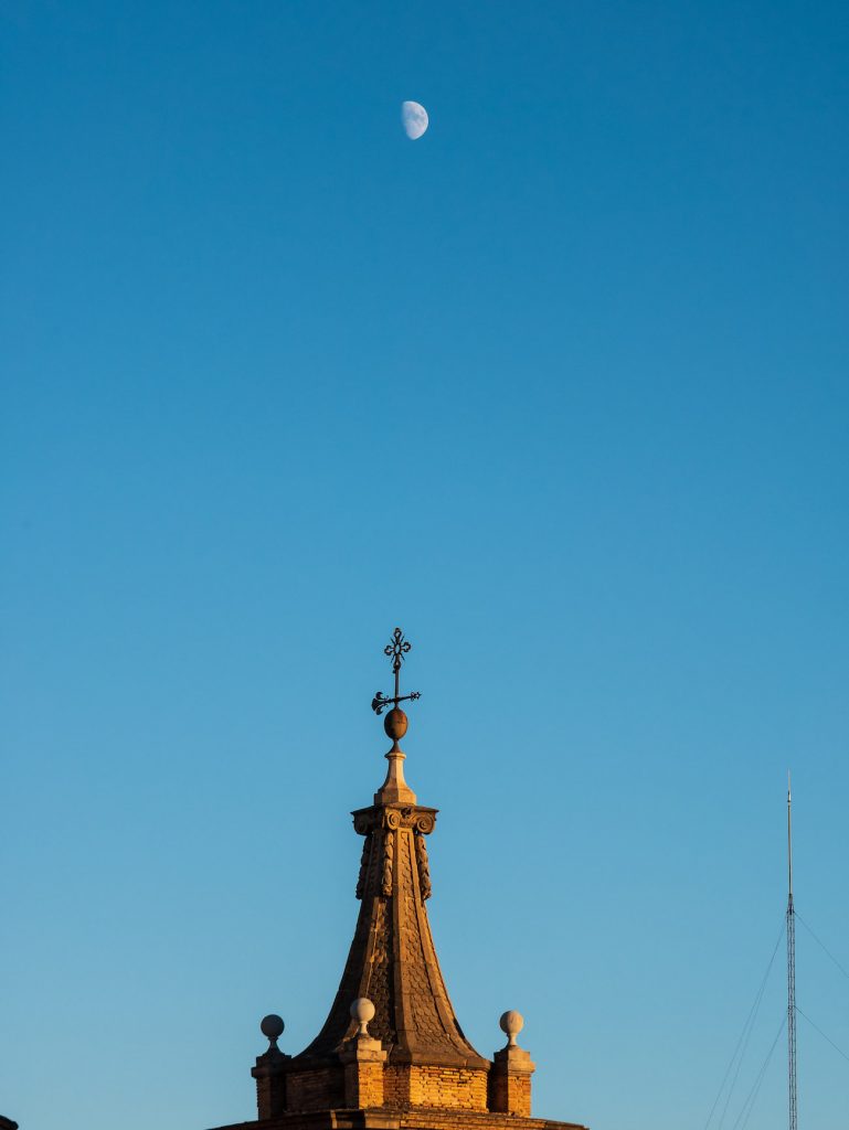 Fotos de la Luna tomadas desde Zaragoza, España