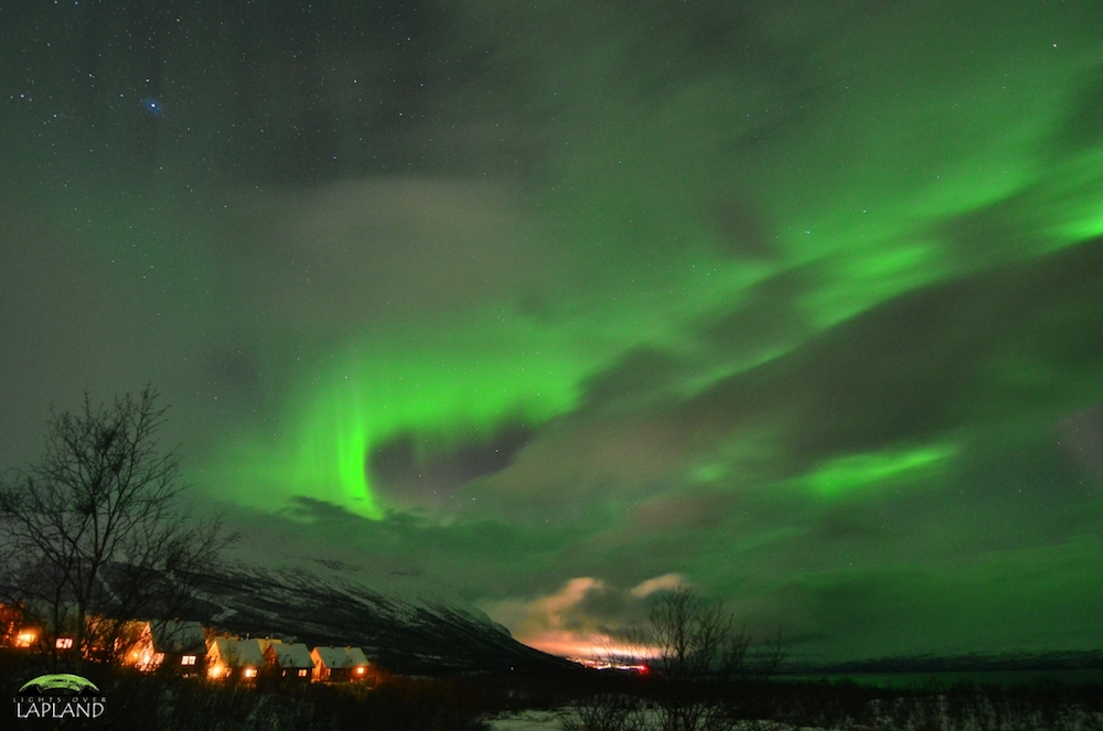 Auroras boreales captadas desde el norte de Suecia (24-octubre)