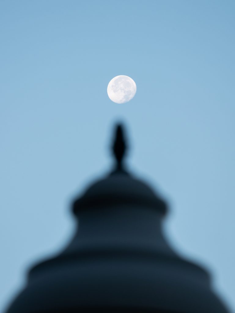 Fotos de la Luna tomadas desde Zaragoza, España
