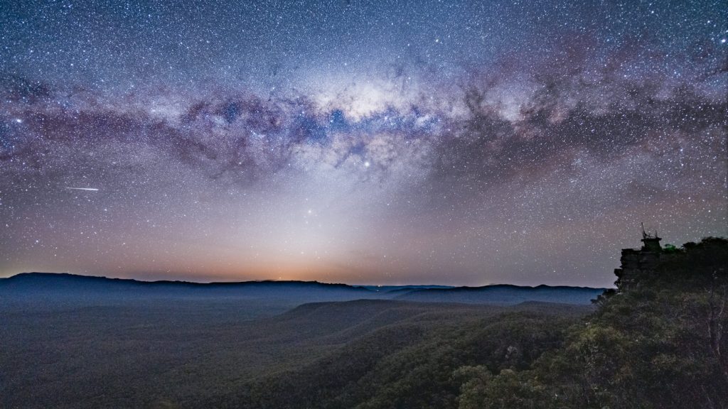 La Vía Láctea fotografiada desde Victoria, Australia