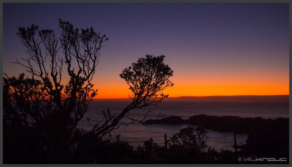 El atardecer en el Pacífico captado desde Sausalito, California