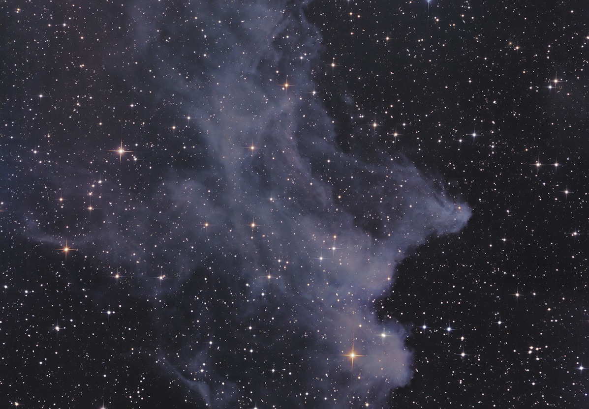 Imagen de la Nebulosa Cabeza de Bruja tomada el 19 de febrero de 2020