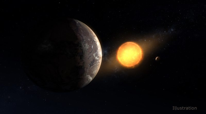 Descubren un exoplaneta de un tamaño similar a la Tierra en el sistema Kepler-1649