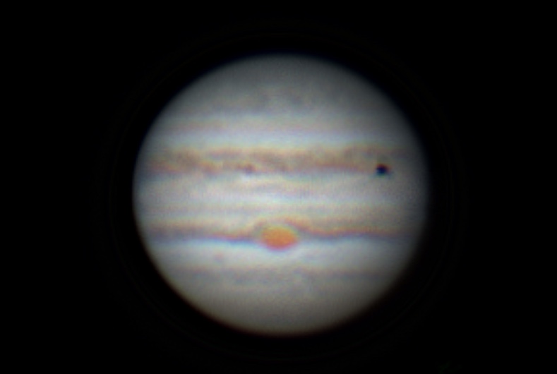 Imagen de Júpiter tomada el 17 de mayo de 2020