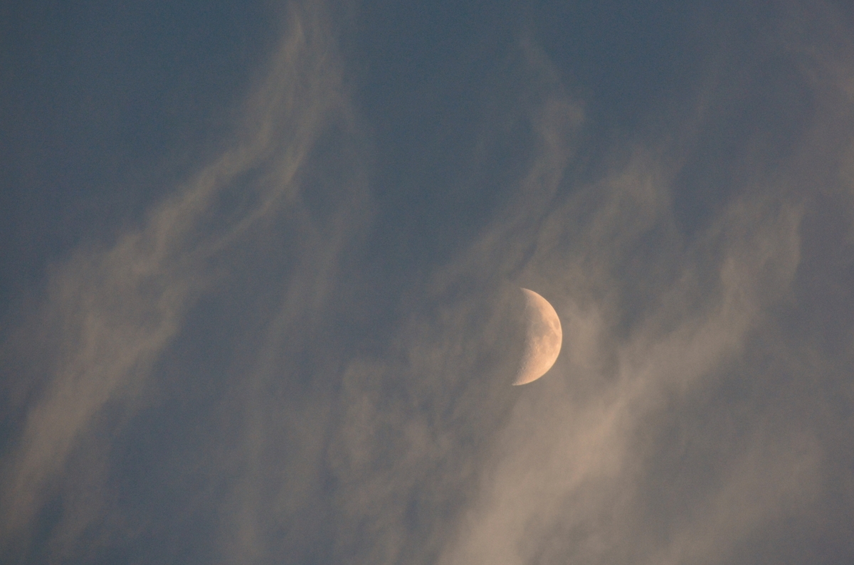Fotos de la Luna tomadas desde Yunquera, Málaga