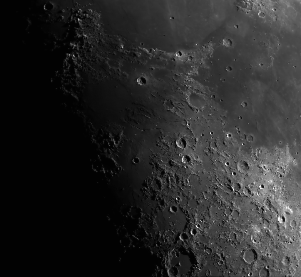 Imagen de la Luna tomada el 19 de mayo de 2020