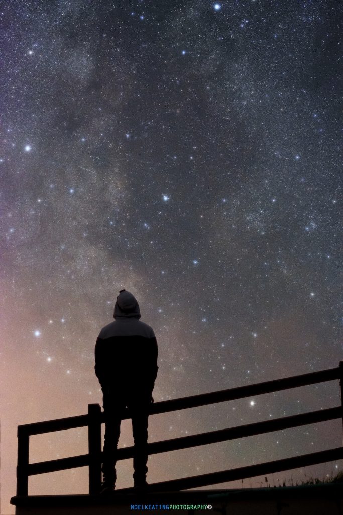 La Vía Láctea fotografiada desde Donegal, Irlanda