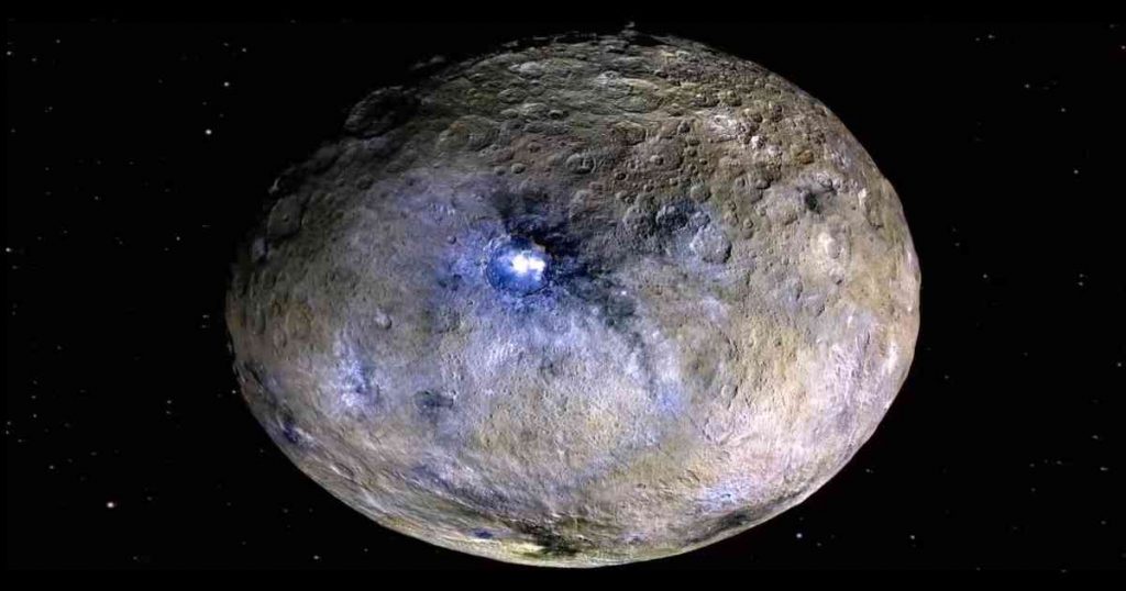 La sonda Dawn confirma la existencia de una vasta reserva de agua bajo la superficie de Ceres