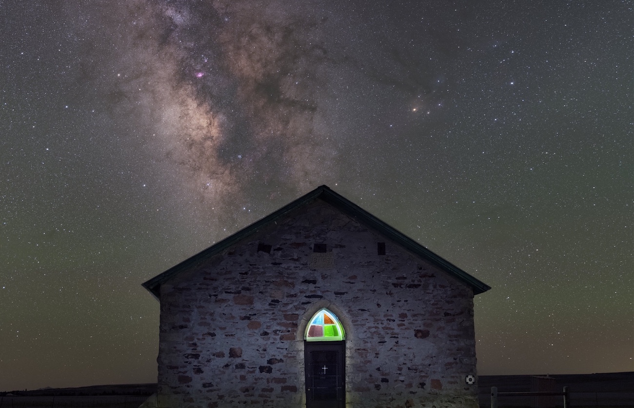 La Vía Láctea captada desde Nuevo México, Estados Unidos