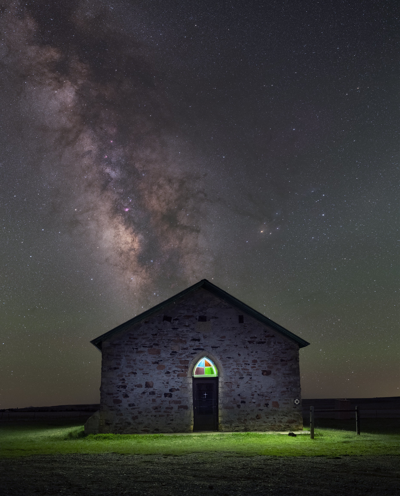 35mm straight on vert pano.