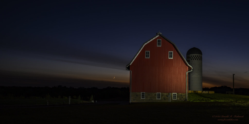 Red Barn at the University of Minnesota Landscape Arboretum