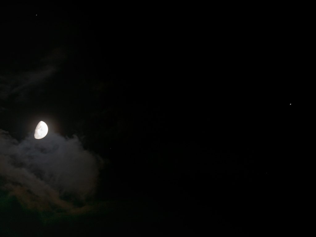 Fotos de la Luna tomadas desde Zaragoza, España