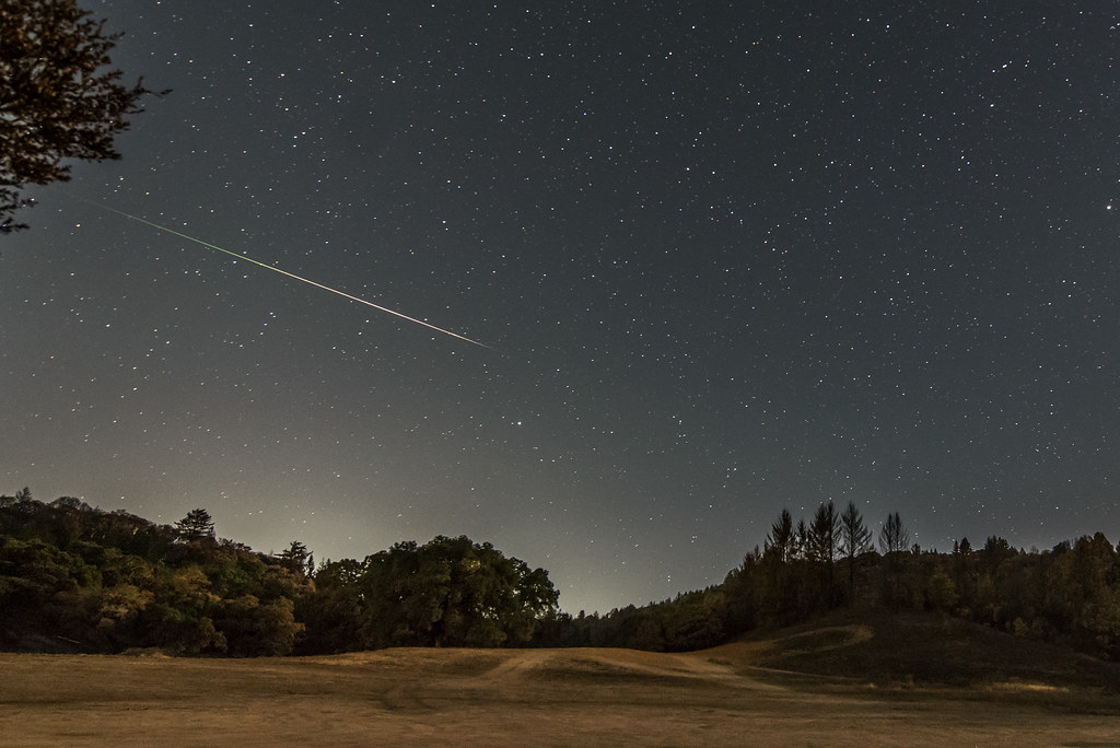 Meteoro fotografiado desde California (22-septiembre)