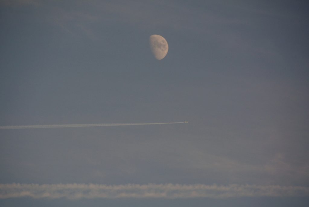 Foto de la Luna captada desde Yunquera, Málaga