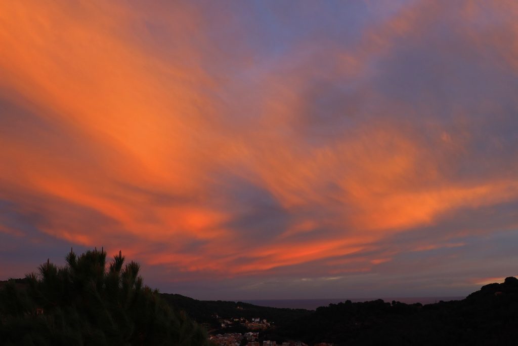 Fotografías de la Luna tomadas desde Arenys de Munt, Barcelona